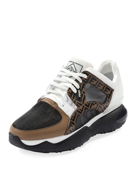 mens fendi trainers|fendi men's sneakers.